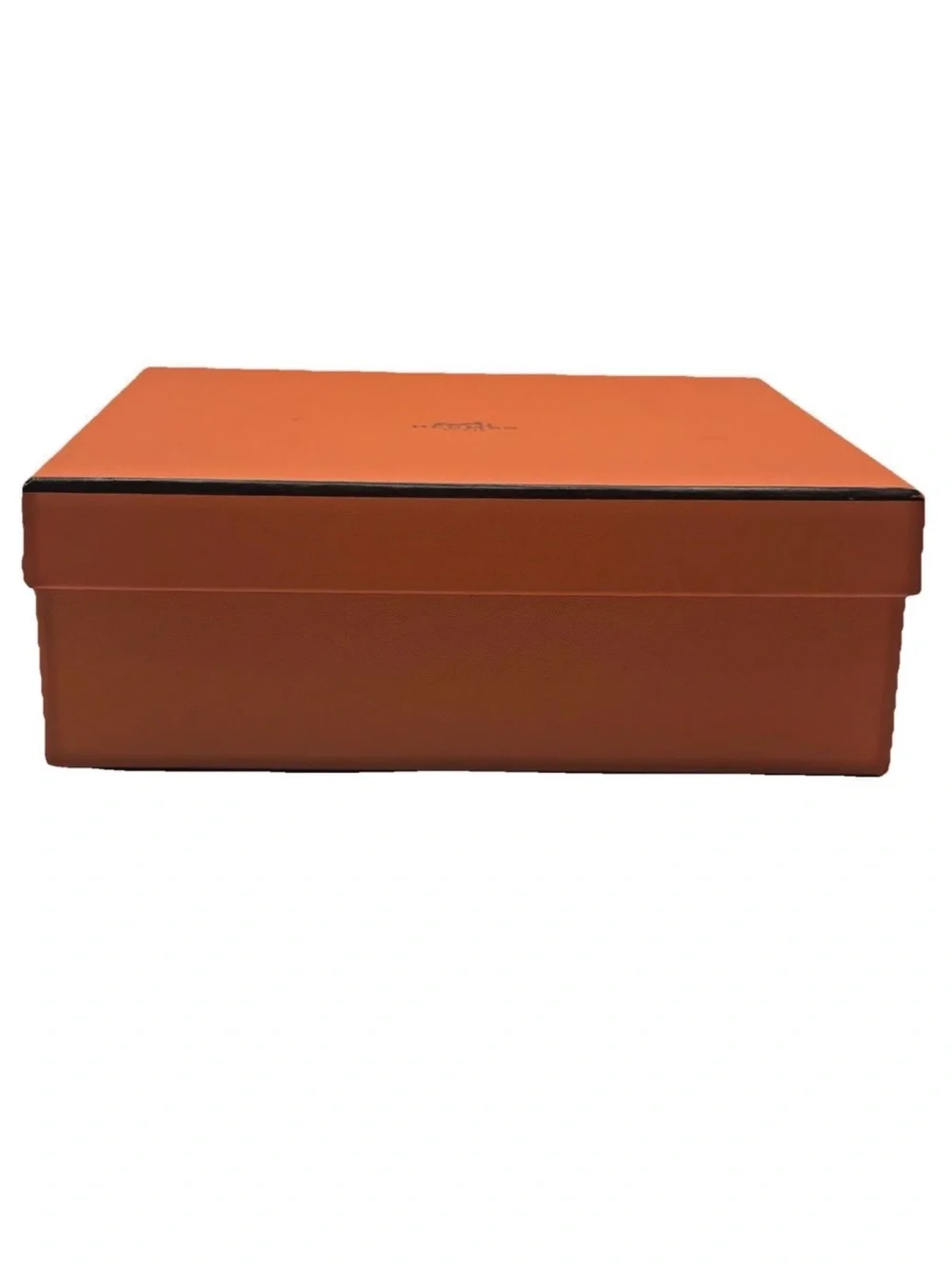 Hermes Orange Medium Gift Storage Box (Empty) Logo 8